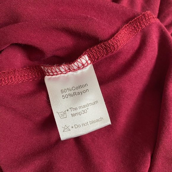 Grecerelle Fashion Ruched Side Stretchy Crew neck Sheath Dress Size - Small - Picture 8 of 8